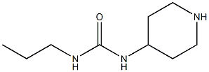 1-piperidin-4-yl-3-propylurea 结构式