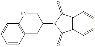2-(1,2,3,4-tetrahydroquinolin-3-yl)-1H-isoindole-1,3(2H)-dione 结构式