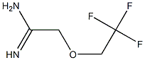 2-(2,2,2-trifluoroethoxy)ethanimidamide 结构式