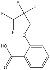 2-(2,2,3,3-tetrafluoropropoxy)benzoic acid 结构式