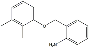 2-(2,3-dimethylphenoxymethyl)aniline 结构式