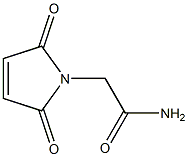2-(2,5-dioxo-2,5-dihydro-1H-pyrrol-1-yl)acetamide 结构式