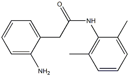 2-(2-aminophenyl)-N-(2,6-dimethylphenyl)acetamide 结构式