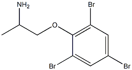 2-(2-aminopropoxy)-1,3,5-tribromobenzene 结构式