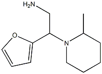 2-(2-furyl)-2-(2-methylpiperidin-1-yl)ethanamine 结构式