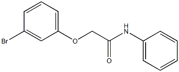2-(3-bromophenoxy)-N-phenylacetamide 结构式