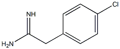 2-(4-chlorophenyl)ethanimidamide 结构式