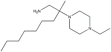2-(4-ethylpiperazin-1-yl)-2-methylnonan-1-amine 结构式