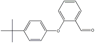 2-(4-tert-butylphenoxy)benzaldehyde 结构式