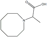 2-(azocan-1-yl)propanoic acid 结构式