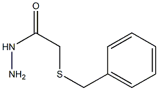 2-(benzylsulfanyl)acetohydrazide 结构式