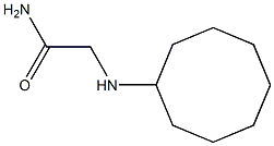 2-(cyclooctylamino)acetamide 结构式