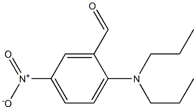 2-(dipropylamino)-5-nitrobenzaldehyde 结构式