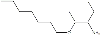 2-(heptyloxy)pentan-3-amine 结构式