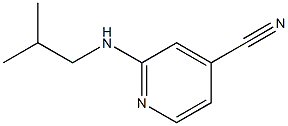 2-(isobutylamino)isonicotinonitrile 结构式