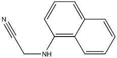 2-(naphthalen-1-ylamino)acetonitrile 结构式