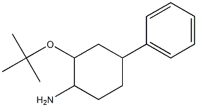 2-(tert-butoxy)-4-phenylcyclohexan-1-amine 结构式