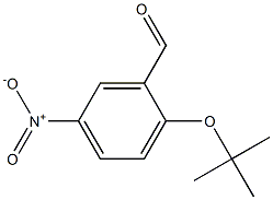2-(tert-butoxy)-5-nitrobenzaldehyde 结构式