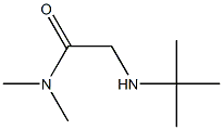 2-(tert-butylamino)-N,N-dimethylacetamide 结构式