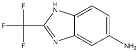 2-(trifluoromethyl)-1H-benzimidazol-5-amine 结构式