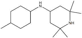 2,2,6,6-tetramethyl-N-(4-methylcyclohexyl)piperidin-4-amine 结构式