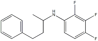 2,3,4-trifluoro-N-(4-phenylbutan-2-yl)aniline 结构式
