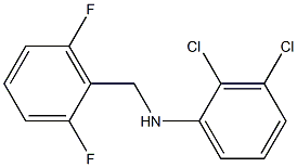 2,3-dichloro-N-[(2,6-difluorophenyl)methyl]aniline 结构式