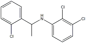 2,3-dichloro-N-[1-(2-chlorophenyl)ethyl]aniline 结构式