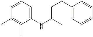 2,3-dimethyl-N-(4-phenylbutan-2-yl)aniline 结构式