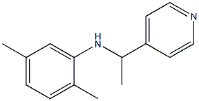 2,5-dimethyl-N-[1-(pyridin-4-yl)ethyl]aniline 结构式