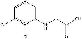 2-[(2,3-dichlorophenyl)amino]acetic acid 结构式