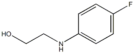 2-[(4-fluorophenyl)amino]ethan-1-ol 结构式