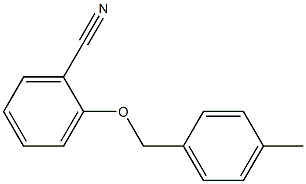 2-[(4-methylphenyl)methoxy]benzonitrile 结构式