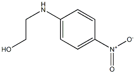 2-[(4-nitrophenyl)amino]ethan-1-ol 结构式