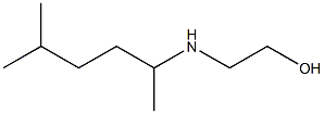 2-[(5-methylhexan-2-yl)amino]ethan-1-ol 结构式