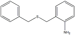 2-[(benzylsulfanyl)methyl]aniline 结构式