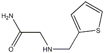 2-[(thien-2-ylmethyl)amino]acetamide 结构式