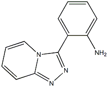 2-[1,2,4]triazolo[4,3-a]pyridin-3-ylaniline 结构式