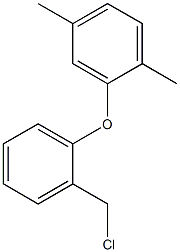 2-[2-(chloromethyl)phenoxy]-1,4-dimethylbenzene 结构式