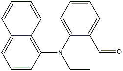 2-[ethyl(naphthalen-1-yl)amino]benzaldehyde 结构式