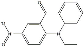 2-[ethyl(phenyl)amino]-5-nitrobenzaldehyde 结构式