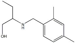 2-{[(2,4-dimethylphenyl)methyl]amino}butan-1-ol 结构式