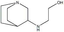 2-{1-azabicyclo[2.2.2]octan-3-ylamino}ethan-1-ol 结构式