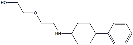 2-{2-[(4-phenylcyclohexyl)amino]ethoxy}ethan-1-ol 结构式