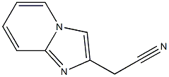 2-{imidazo[1,2-a]pyridin-2-yl}acetonitrile 结构式