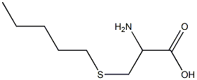 2-amino-3-(pentylthio)propanoic acid 结构式