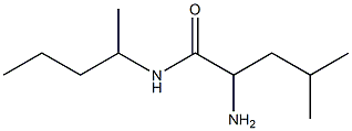 2-amino-4-methyl-N-(1-methylbutyl)pentanamide 结构式