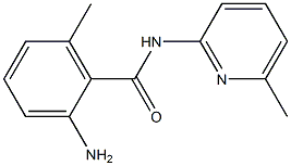 2-amino-6-methyl-N-(6-methylpyridin-2-yl)benzamide 结构式