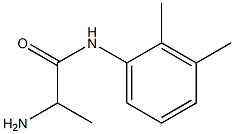 2-amino-N-(2,3-dimethylphenyl)propanamide 结构式