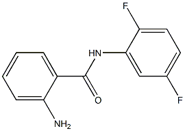 2-amino-N-(2,5-difluorophenyl)benzamide 结构式